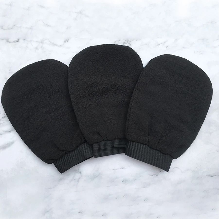 Exfoliating Bath Towel Glove Double Sided Body Scrubber for Deep Clean