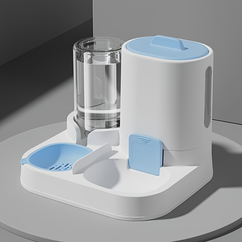 Automatic Gravity Fed Cat Water Dispenser Spill-Proof, Large Capacity, One-Piece Design