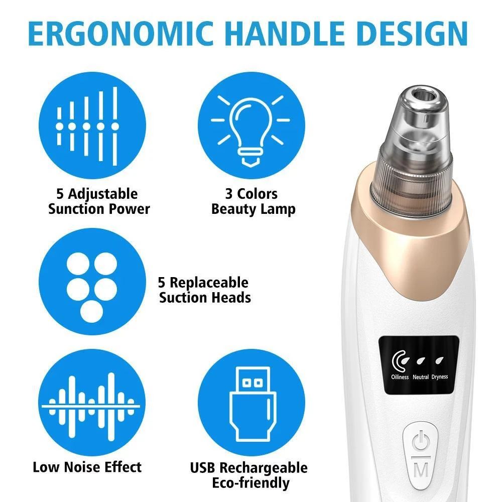 Electric Facial Blackhead Vacuum Cleaner