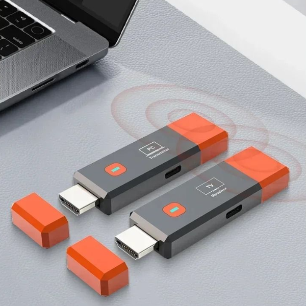 Wireless HDMI Transmitter and Receiver Plug and Play Screen Mirroring Kit