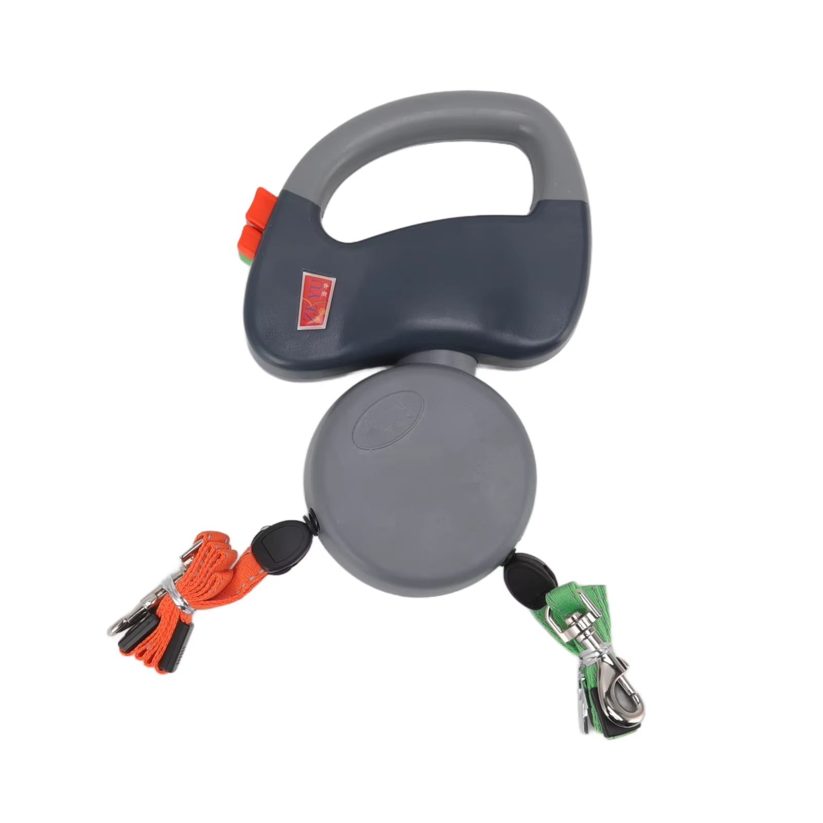 Dual Retractable Dog Leash – Automatic Winding Double Pet Walking Traction Rope (9.84ft)