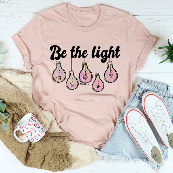 Be The Light Matthew 5:14 Tee