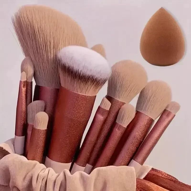 Makeup Brush Set Soft Fluffy Professional Cosmetic Brushes for Foundation and Eyeshadow