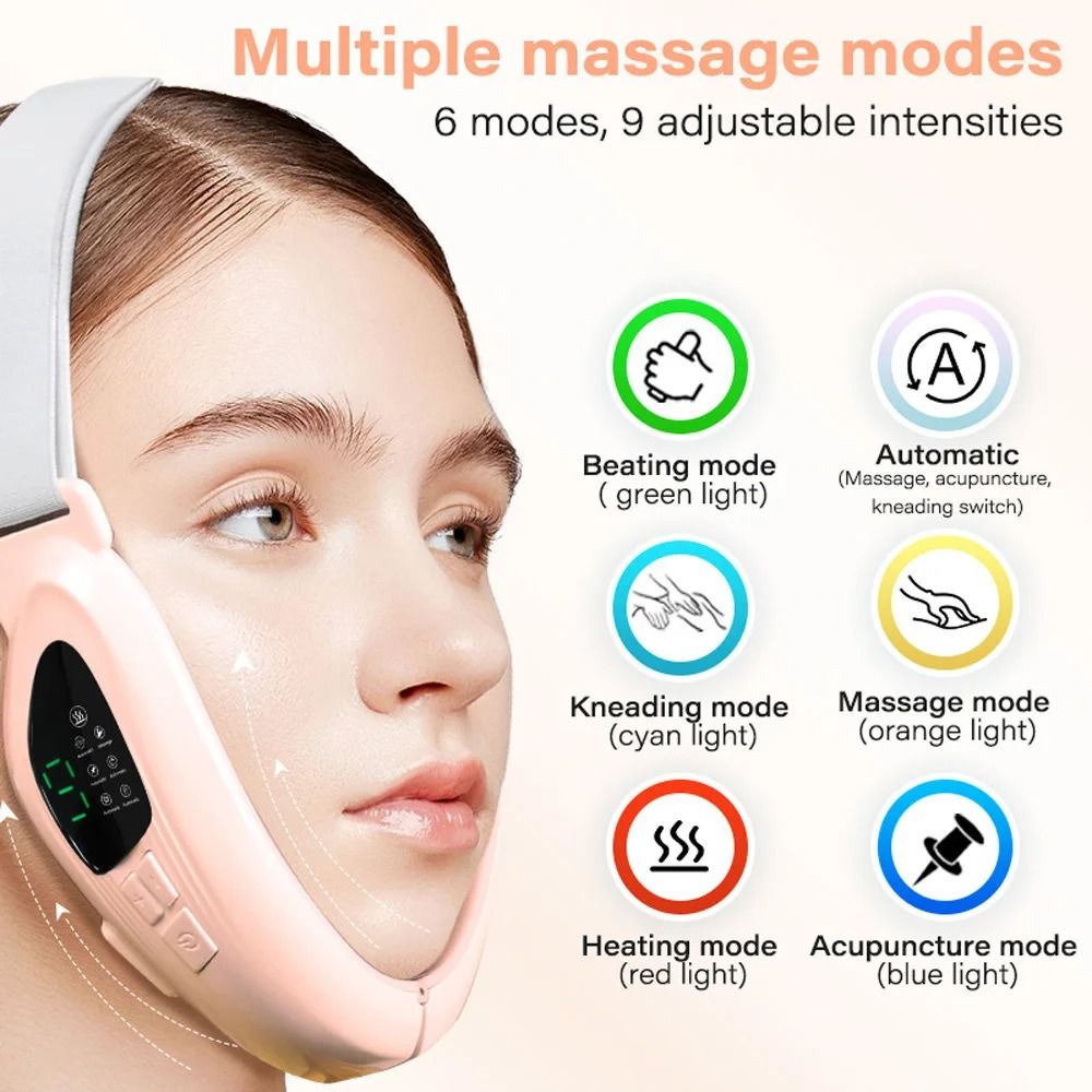 Electric Face Slimming and Lifting Massager