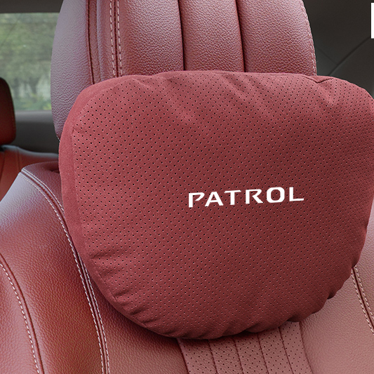 Neck Support Seat Lumbar Cushion, Waist Rest for Nissan Patrol Auto Headrest, Soft Neck Pillow