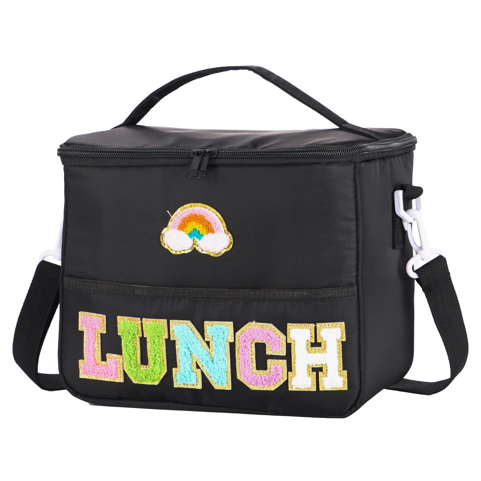Embroidered Picnic Crossbody Travel Bag