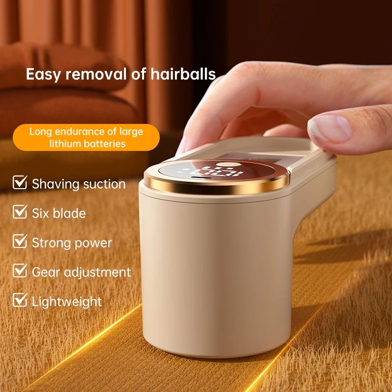 ONEKA Rechargeable Fabric Shaver & Lint Remover for Clothes - Sweater Shaver Defuzzer for Furniture