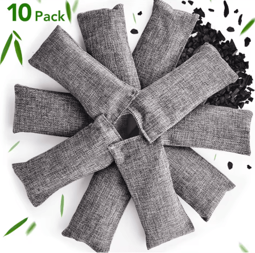 PureNest Bamboo Charcoal Air Purifying Bags 10 Pack