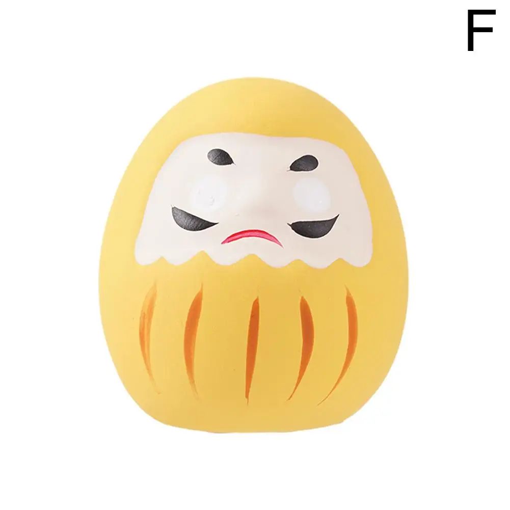 Mini Ceramic Daruma Doll Lucky Charm