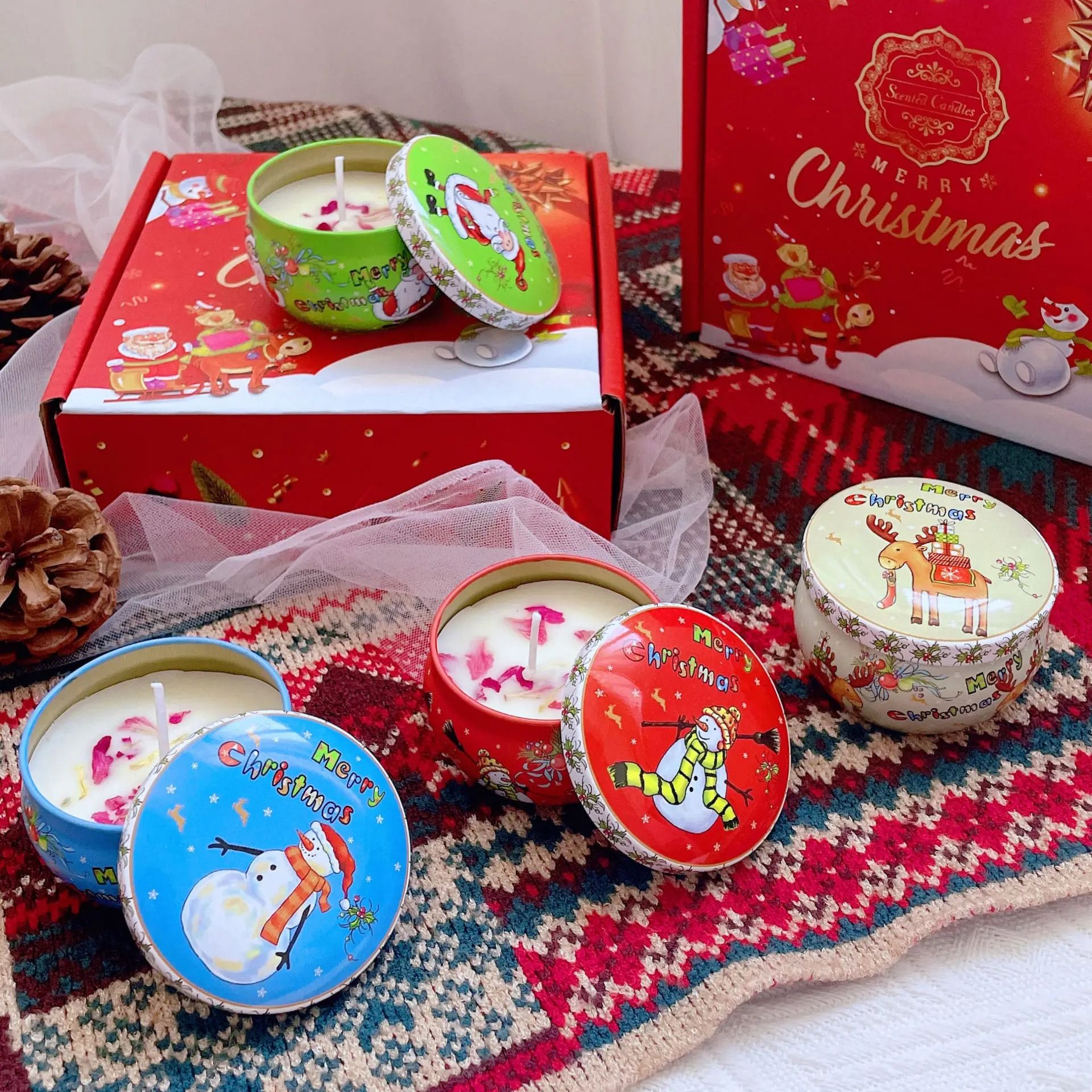 Gemini said Christmas Holiday Aromatherapy Candle Collection