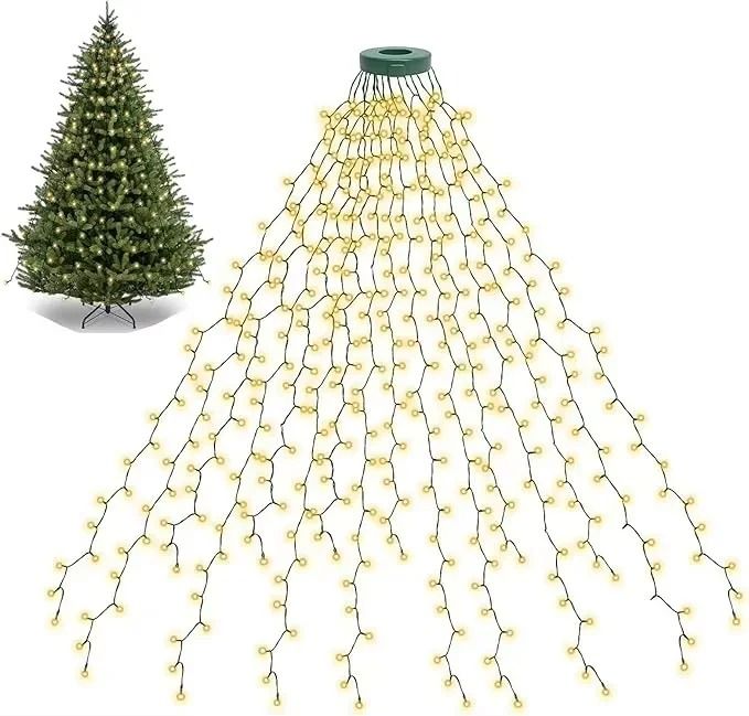 Waterfall Curtain Fairy String Lights