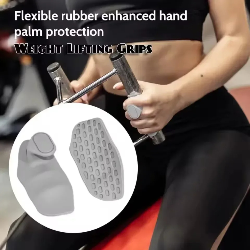 Silicone Palm Grips for Gymnastics & Weightlifting  Hand Protection & Grip Strengthener for Exercise