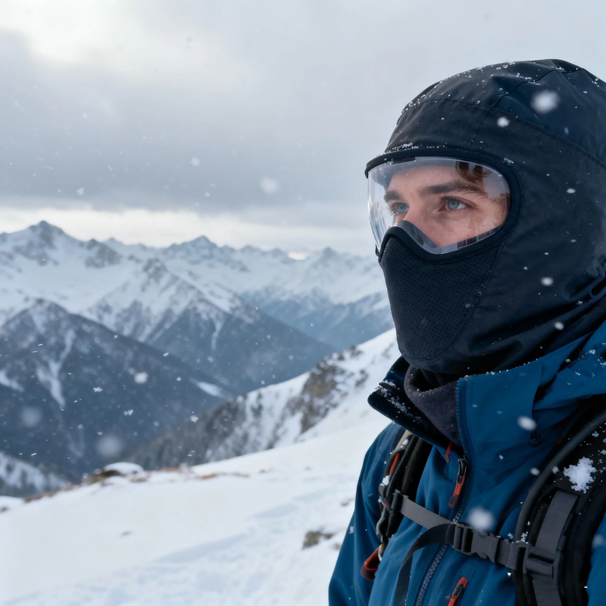 Winter Full Face Fleece Mask Windproof Cold Weather Balaclava
