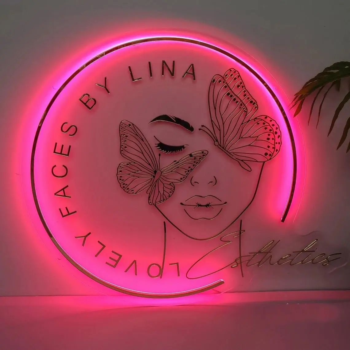 Custom LED Acrylic Business Logo Sign
