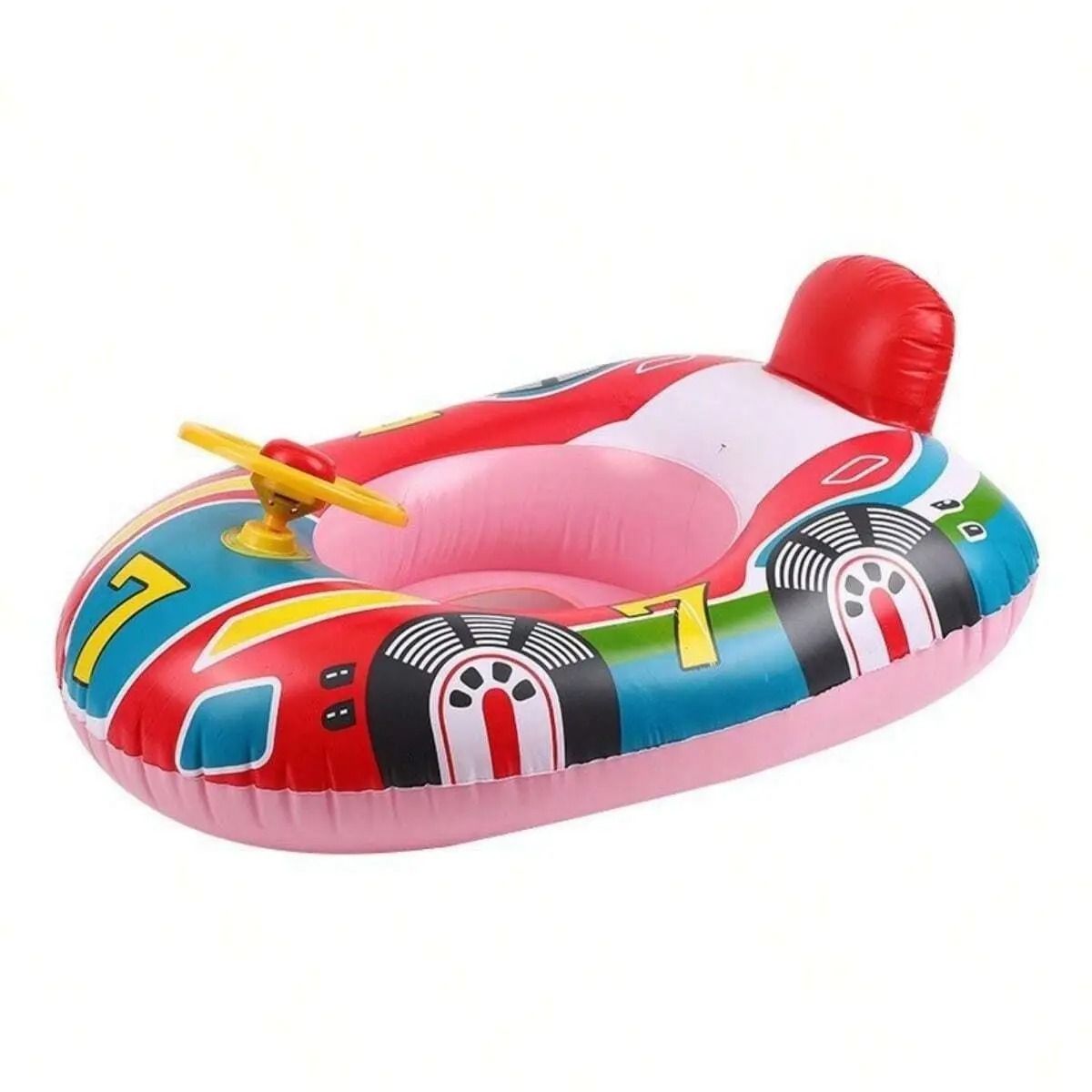 Baby Swimming Pool Float Car Design Inflatable Toddler Swim Ring
