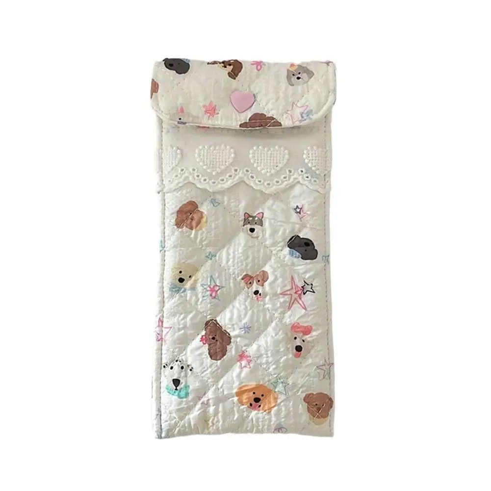 Cute Cartoon Soft Glasses Case