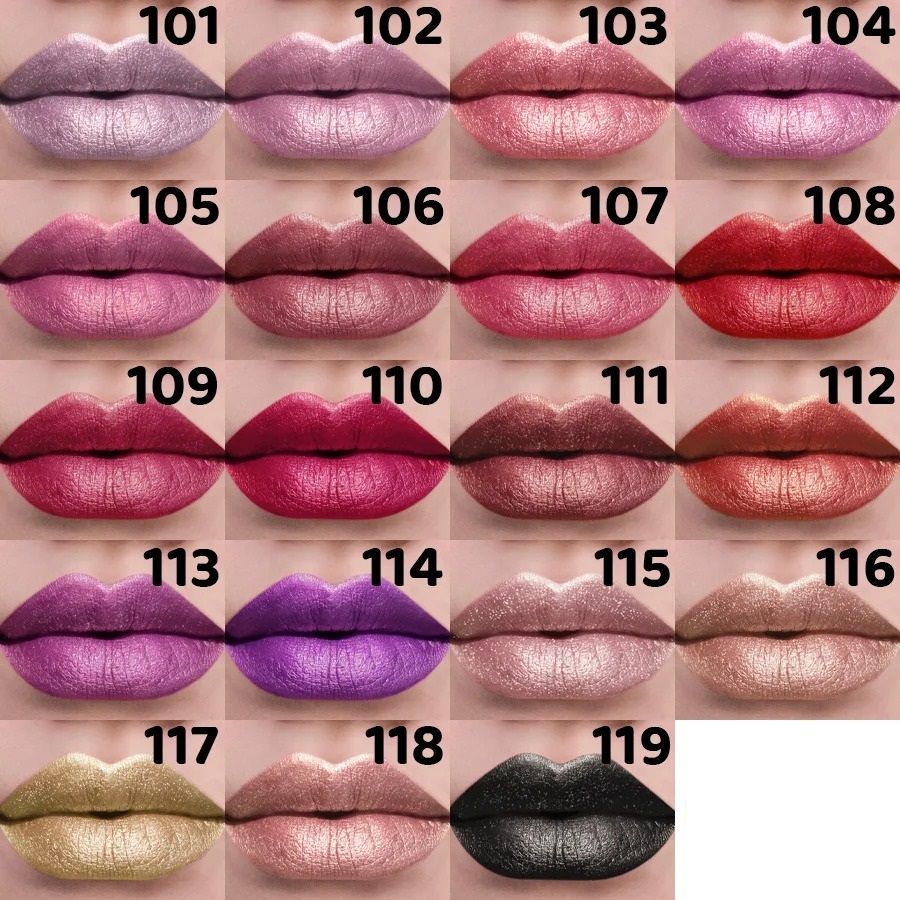 Bold and Intense Metallic Glitter Lip Tint