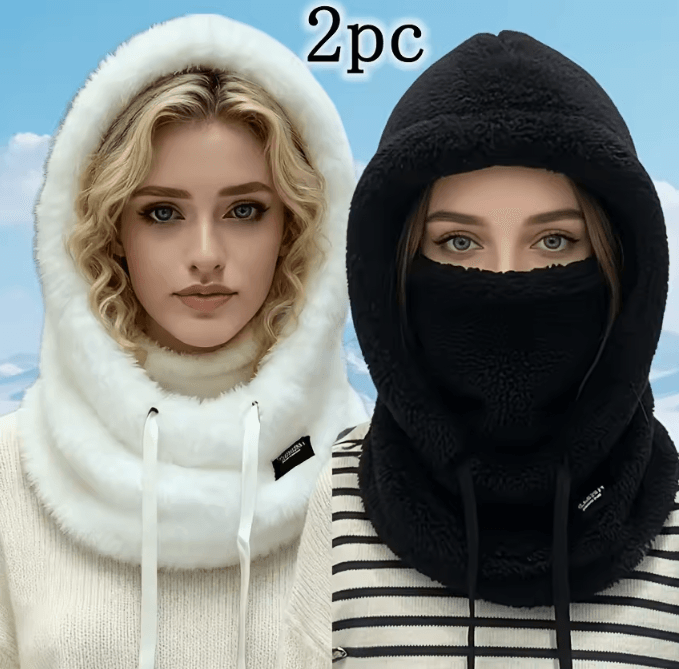 Thermal Fleece Balaclava Ski Mask Windproof Adjustable Winter Face & Neck Cover