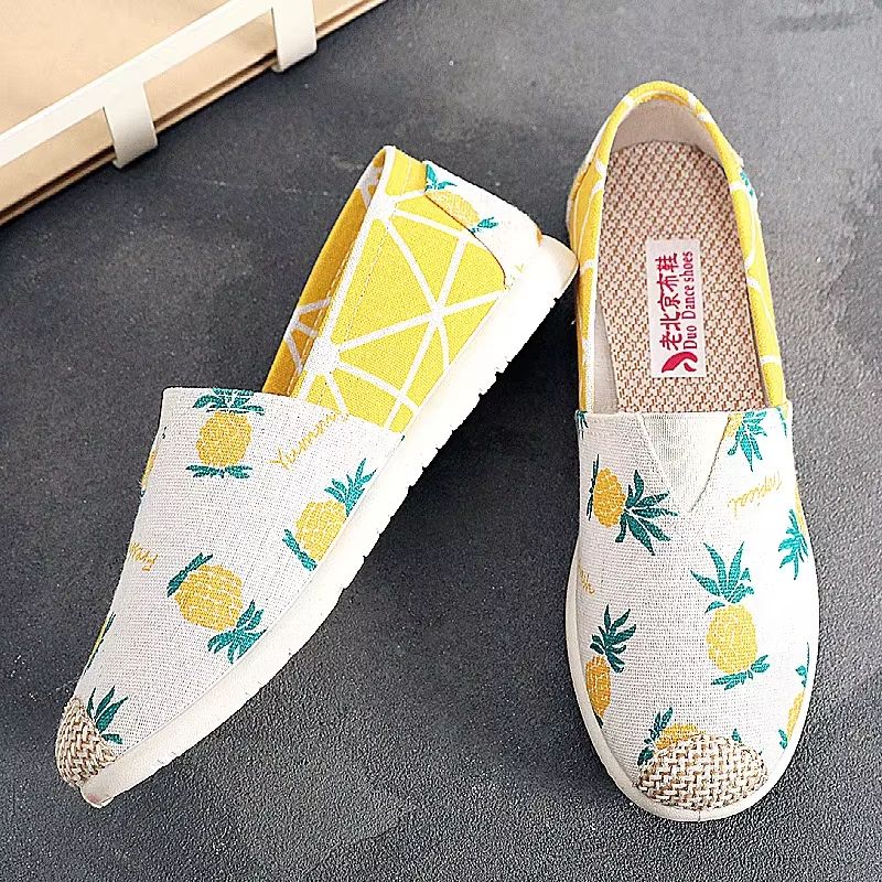 Breathable Mesh Lightweight Casual Women's Slip-On Flats Fisherman Shoes