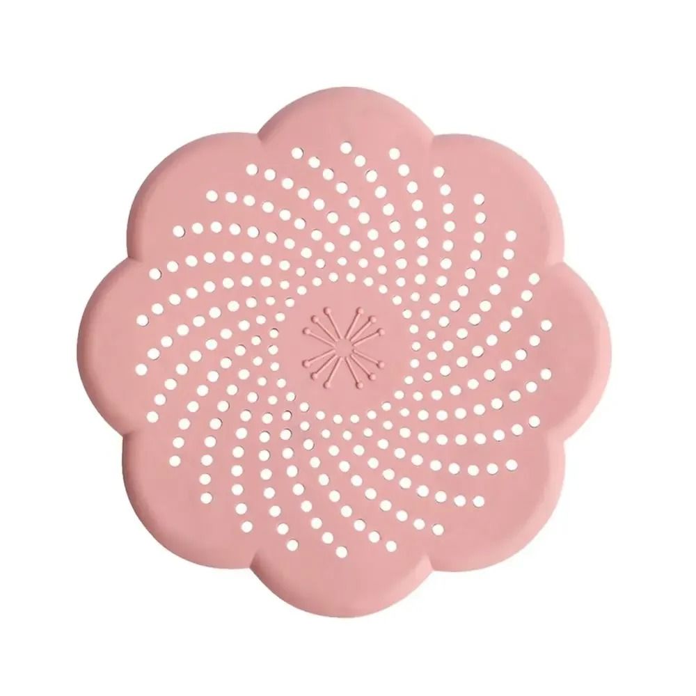 Professional Flower-Shape Silicone Drain Cover & Hair Catcher