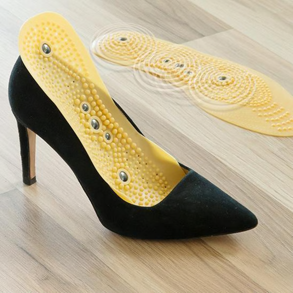 Acupressure Magnetic Reflex Insoles for Back & Foot Pain Relief