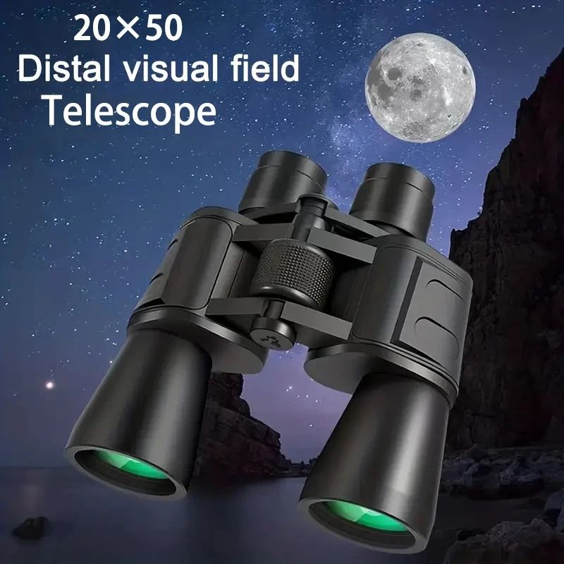 Military 20x50 Powerful Long Range Binoculars | Professional Zoom HD BAK4-Prism Telescope | High Magnification Optics fo