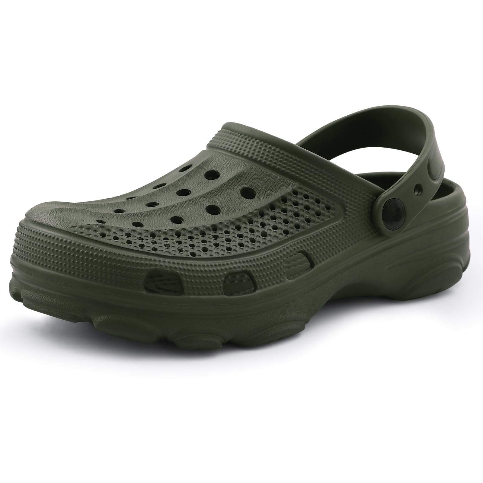 Gacimy Men Clogs Slippers, Summer Garden Shoes, Unisex Comfort House Sandals, Antiskid Sole