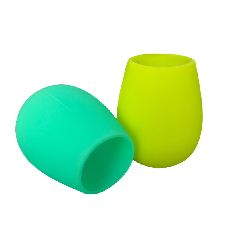Collapsible Silicone Cup with Lid Portable Foldable Travel Cup