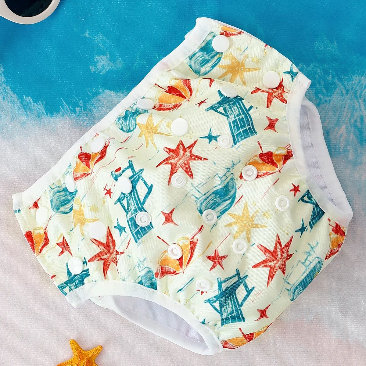 Kangobaby Reusable Baby Swim Diaper Adjustable Washable Swim Pants
