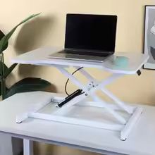 Ultra Slim Standing Desk Riser Height Adjustable Sit Stand Desktop Converter