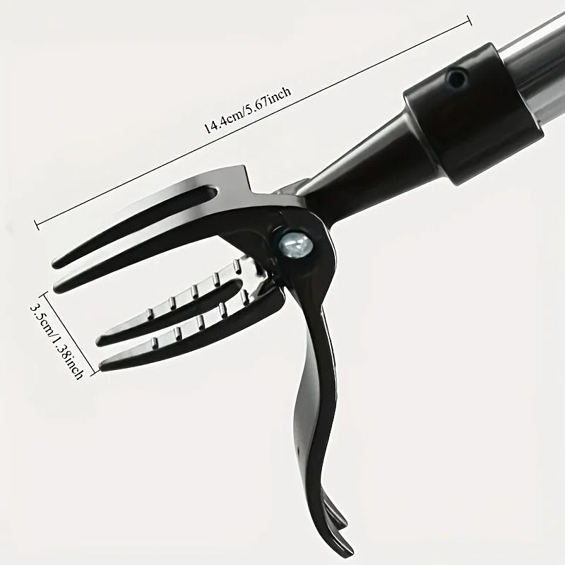 Professional 4-Claw Weed Tool Head – Heavy-Duty Root Extractor for Tough Garden Maintenance