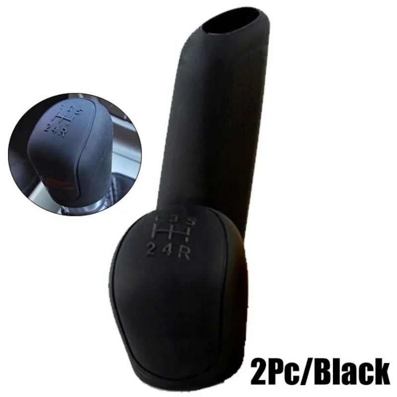 Universal Car Gear Shift & Handbrake Cover Set (2PCS) - Anti-Slip, Wear-Resistant Grip Sleeves