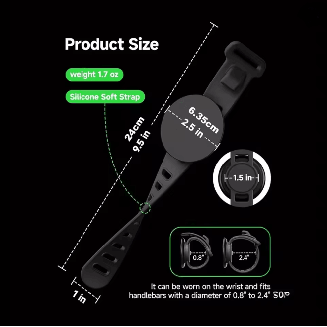 Magnetic MagSafe Phone Mount Adjustable Bar Holder for Gym and Fitness