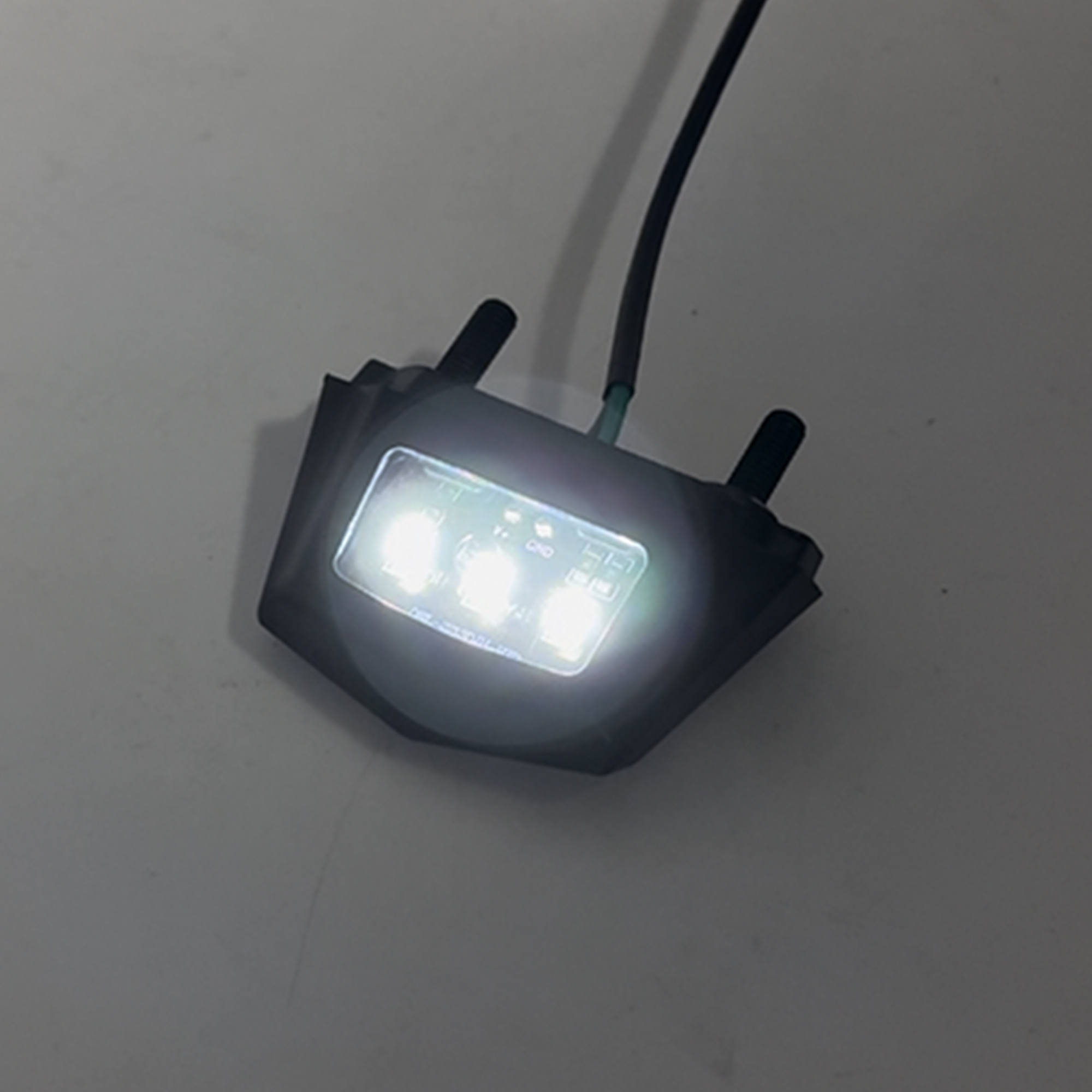 Waterproof Motorcycle Plate Light LED Backlight