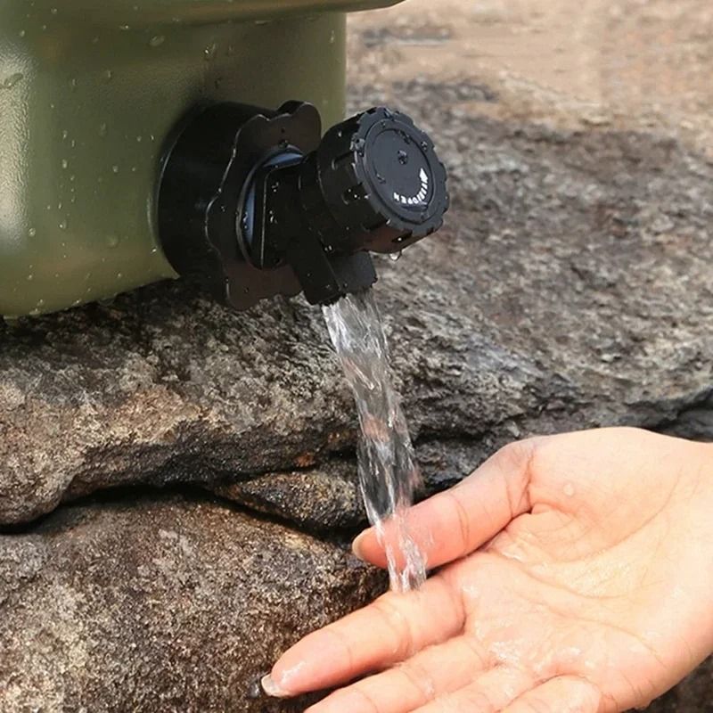 11L Portable Water Storage Container with Leakproof Faucet