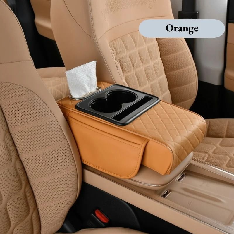 Auto Center Console Armrest Hub and High-Fidelity Cabin Ergonomics Architecture