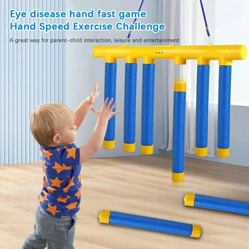 Challenge Falling Stick Game, Boost Reflexes & Focus Through Active Play