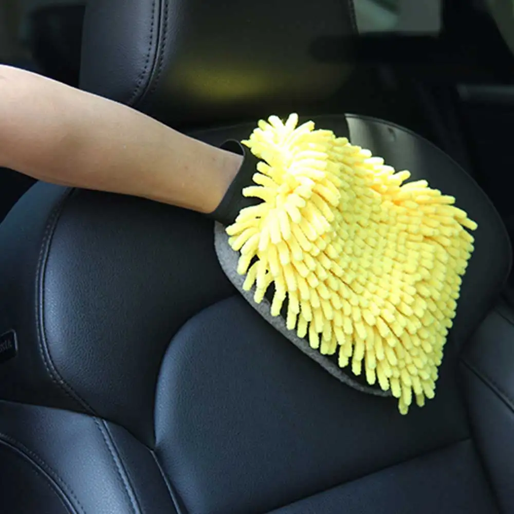 Premium Microfiber Car Wash Glove Scratch-Free Auto Detailing Mitt