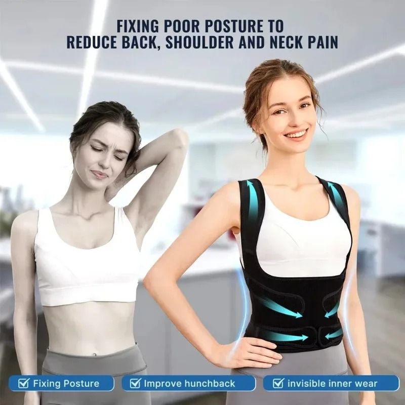 Medical Grade Full Back Spine Realignment Brace