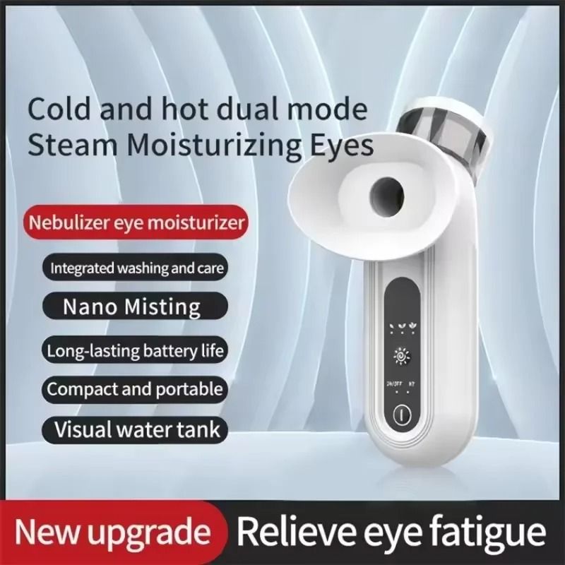 Heated Nano Eye Mist Sprayer with Warm Compress and Moisture Therapy