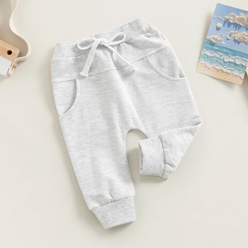 Baby Boys Elastic Waist Jogger Sweatpants