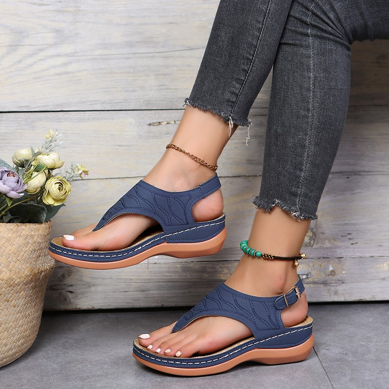 Women's Comfort Sandals with Arch Support and Non Slip Sole