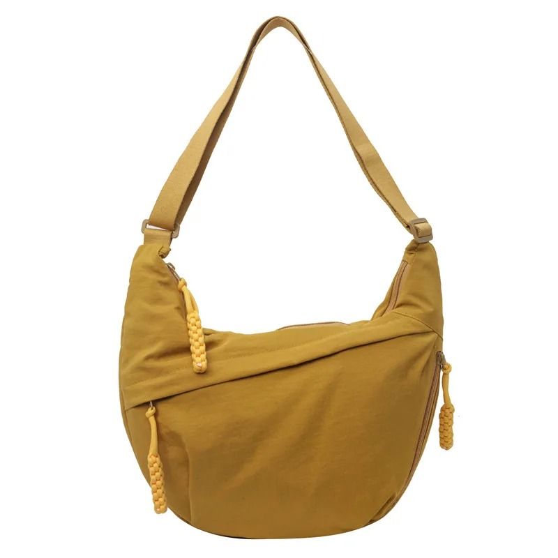 Leisure Crossbody Hobo Bag Large Capacity Nylon Shoulder Bag