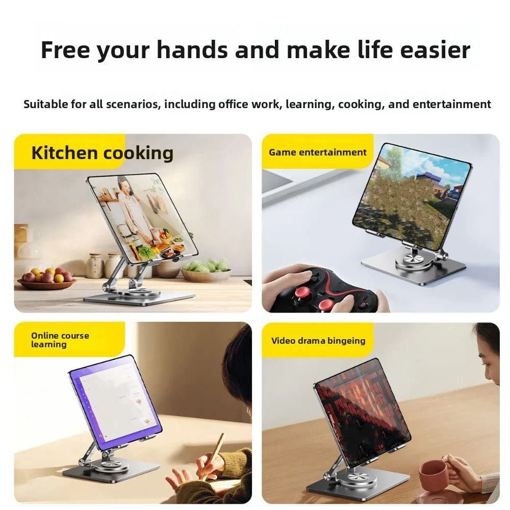 360° Rotatable Thermal Dissipation Metal Tablet Utility