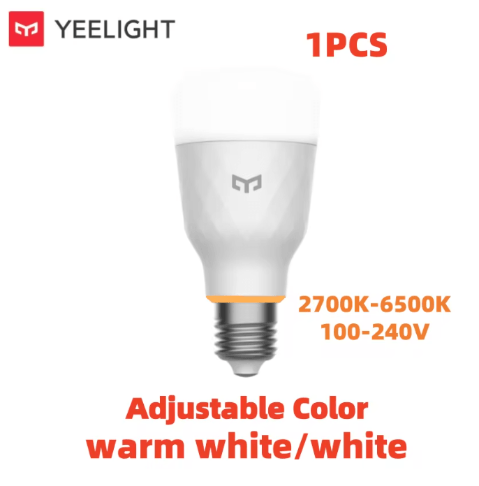 Yeelight Smart LED Bulb W3 WiFi Dimmable E26 with Voice Control