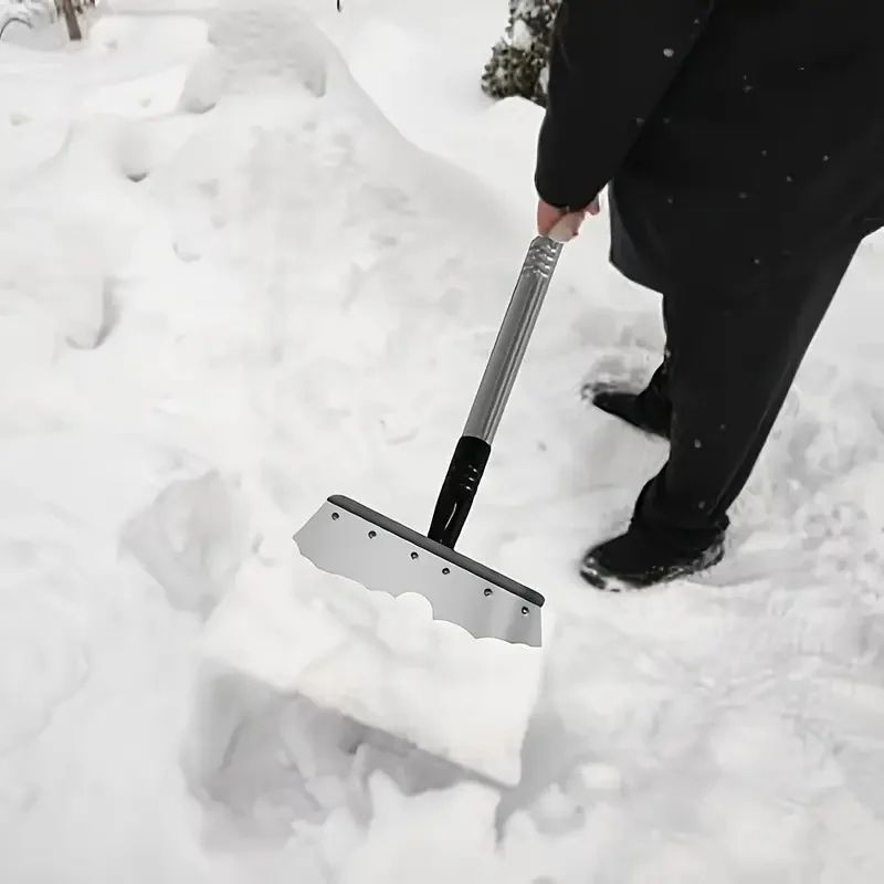 Heavy Duty Metal Weeding and Edging Shovel Multi-Use Rust-Resistant Garden Tool