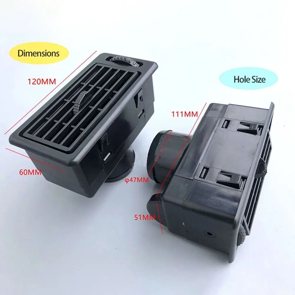 Universal Dashboard Air Outlet Vent – High-Intensity A/C Ventilation – Climate Interaction Hub