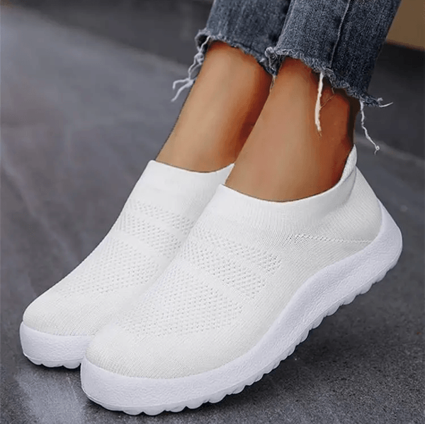 Women Slip On Sock Sneakers Breathable Lightweight Running Shoe