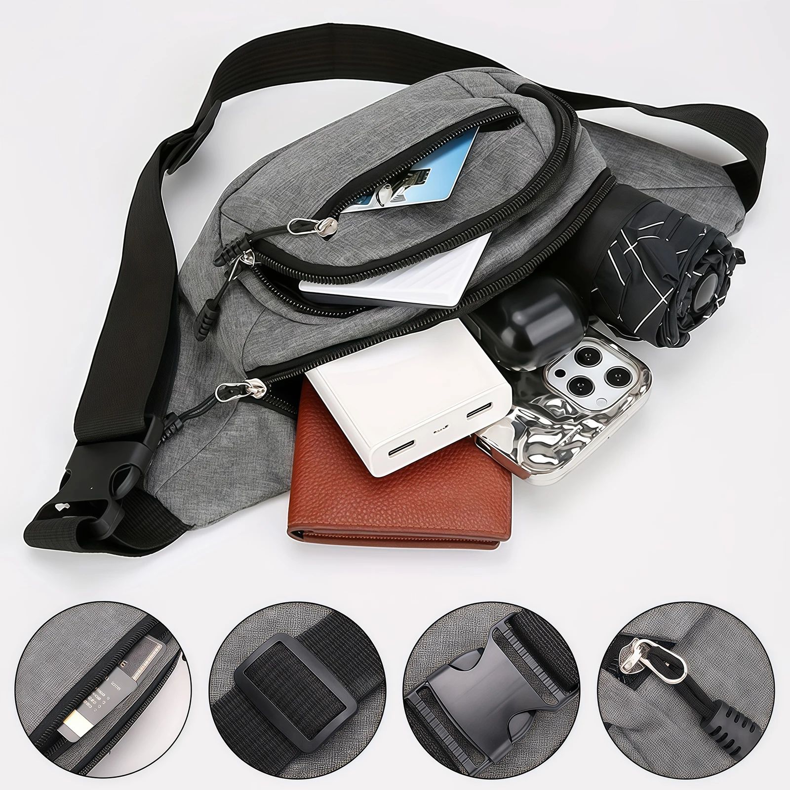 Multifunctional Mobile Waist Bag
