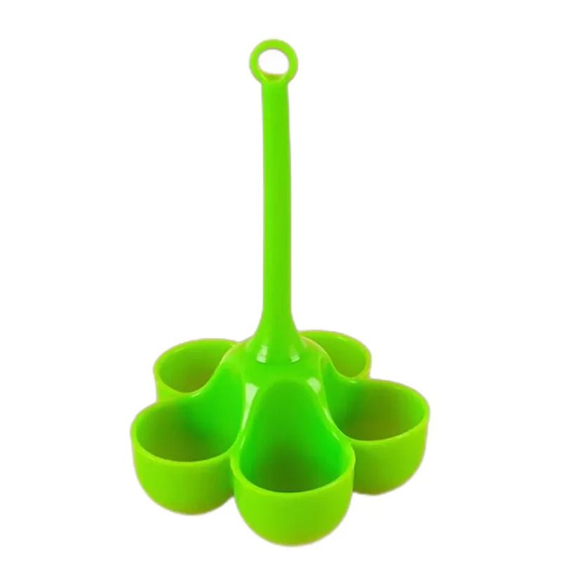 5-Hole Silicone Egg Cooker & Steaming Tray